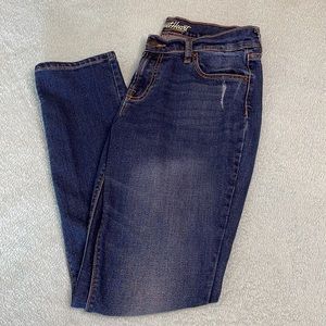 Old Navy “The Sweet Heart” Distressed Straight Leg Jeans